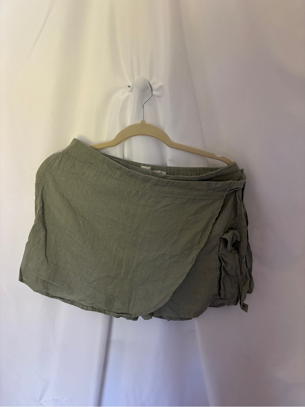 Joie Olive Wrap Mini Skort - Casual Women's Skirt